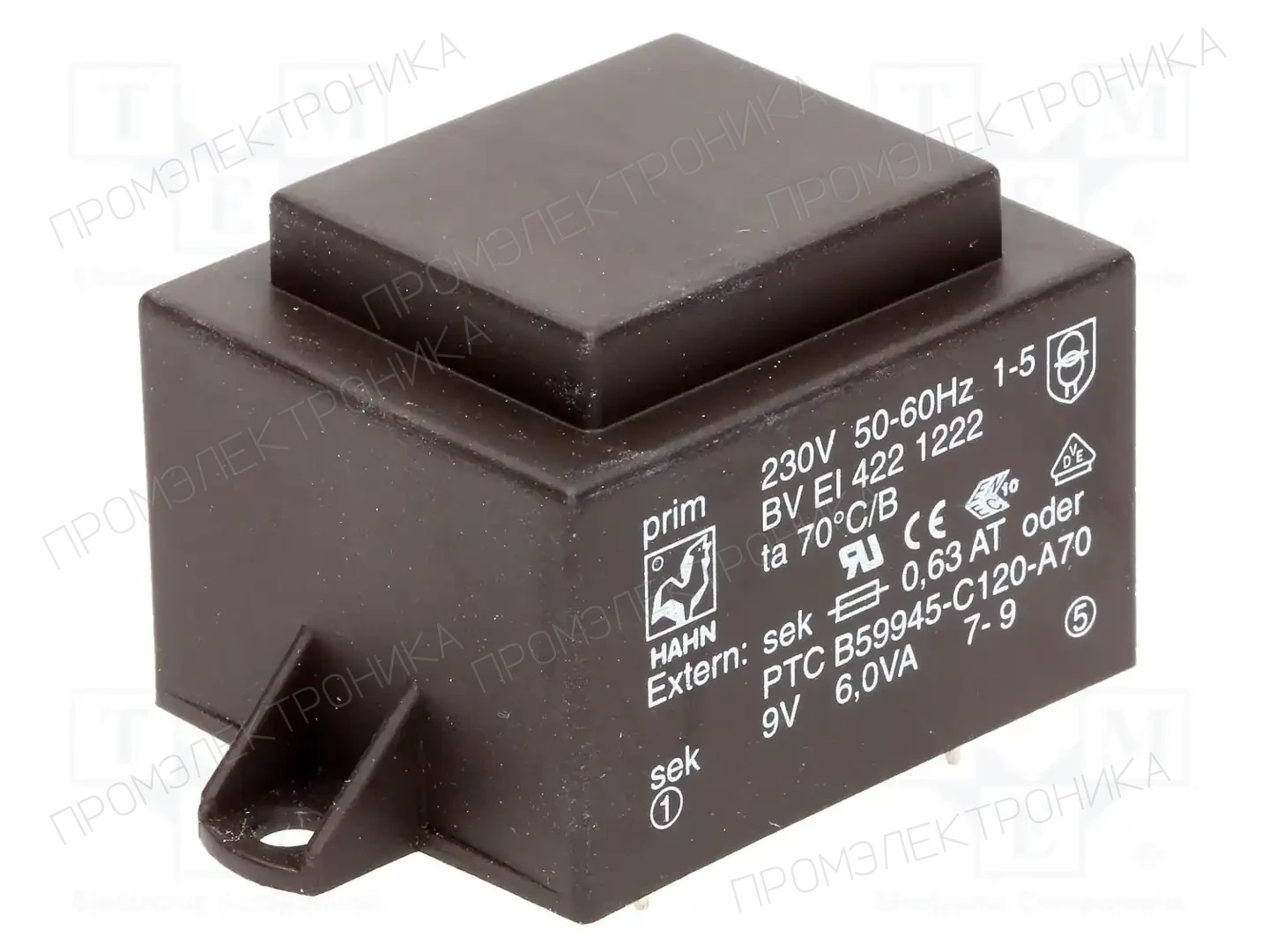 HAHN BV EI 422 1222 — Трансформаторы PCB