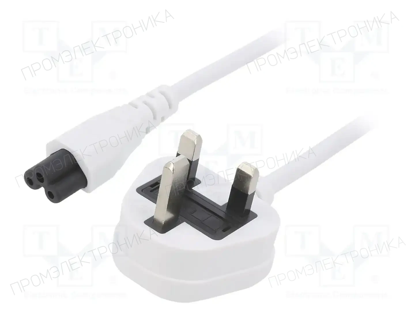 LIAN DUNG LT-318(3A)+535 3X0.75 WHT 5M — Кабели питания компьютерные и универс