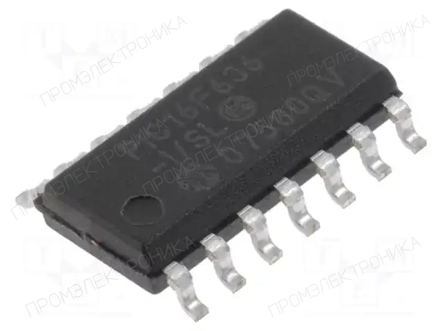 Microchip Technology PIC16F636-I/SL — Линейка PIC 8-bit