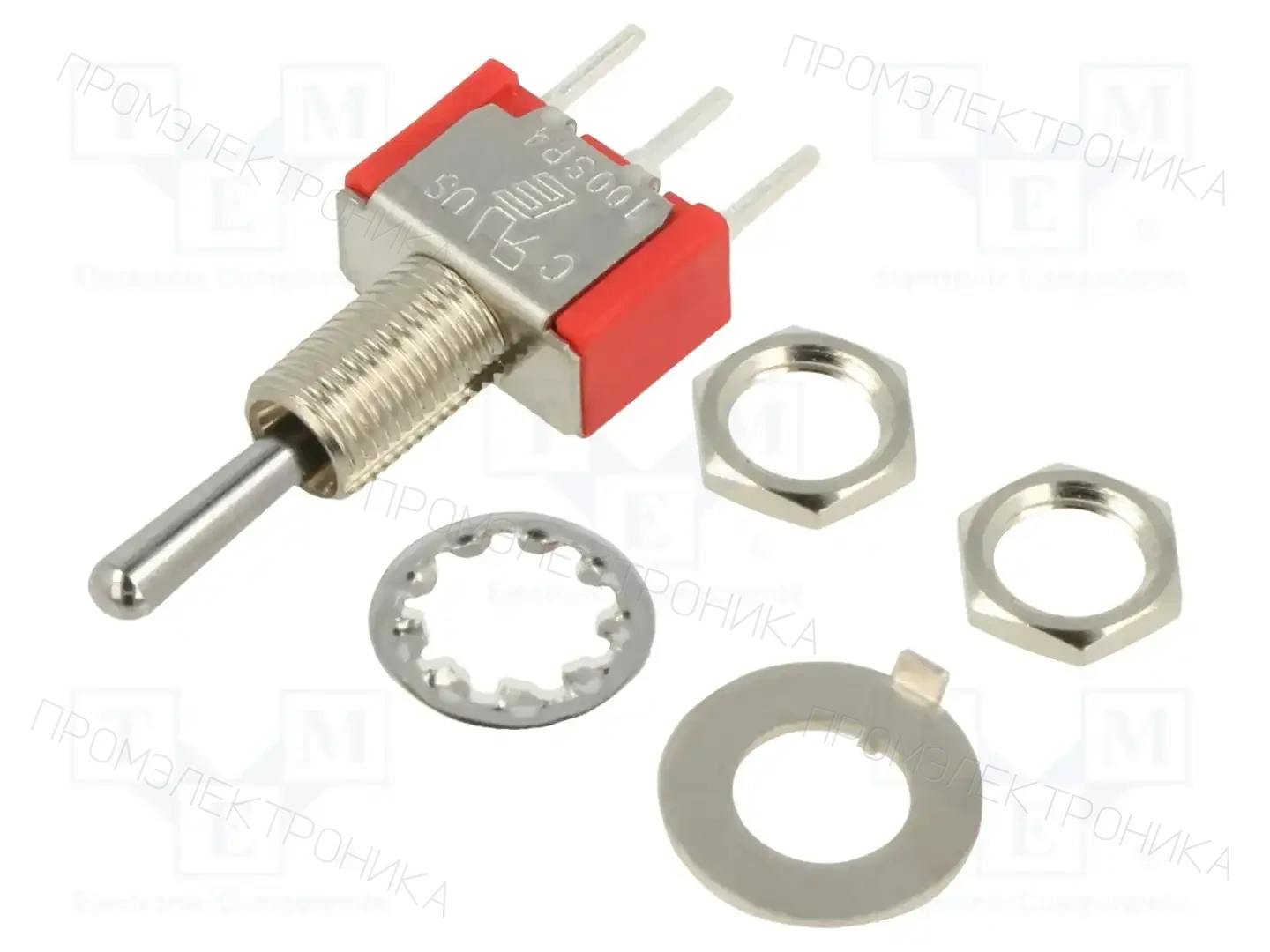 E-SWITCH 100SP4T1B1M2QEH — Переключатели рычажные