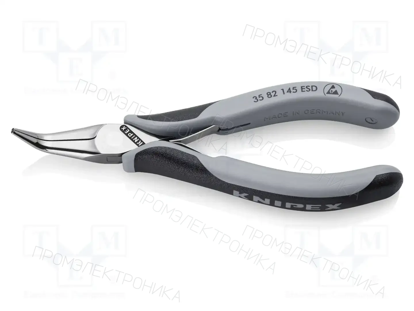 KNIPEX 35 82 145 ESD — Клещи-кусачки плоские и полукруглые