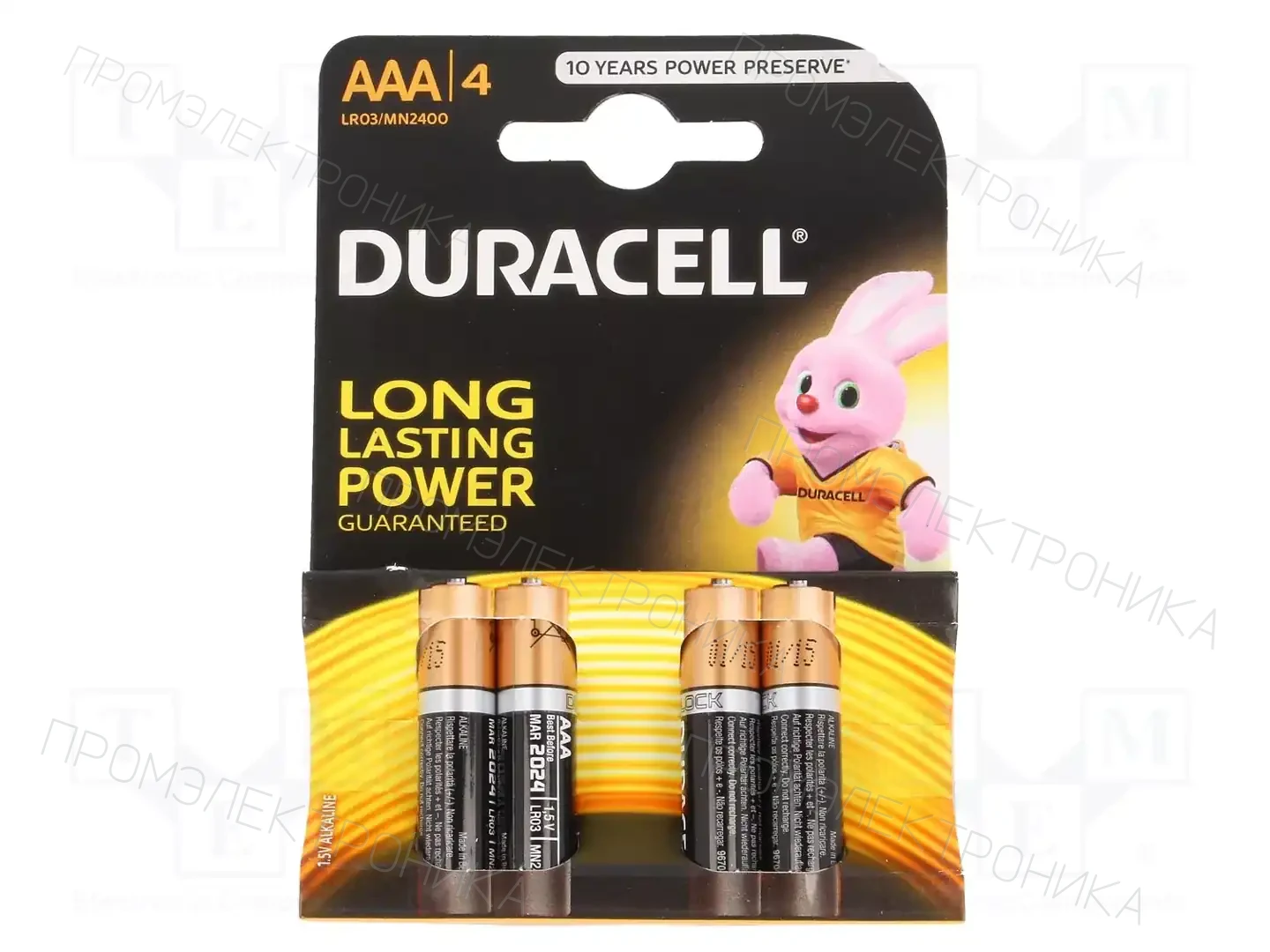DURACELL LR03/AAA/MN2400(K4) — Батареи