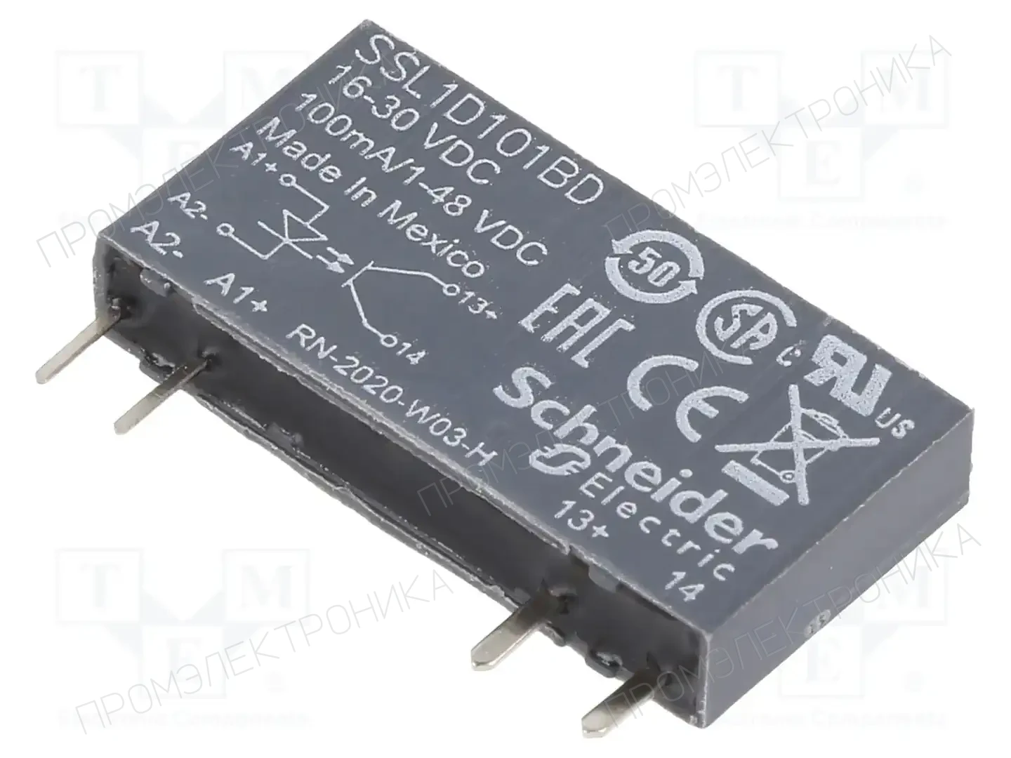 SCHNEIDER ELECTRIC SSL1D101BD — Реле SSR постоянного тока