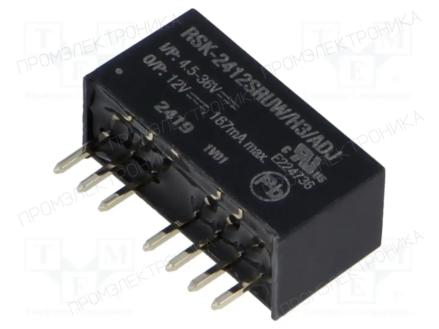 RECOM RSK-2412SRUW/H3/ADJ — Преобразователи DC/DC