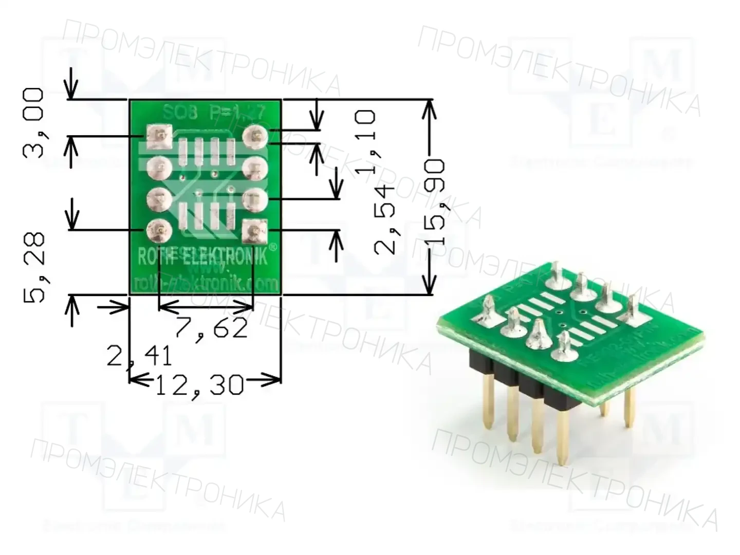 ROTH ELEKTRONIK GMBH RE932-01PIN — Платы универсальные