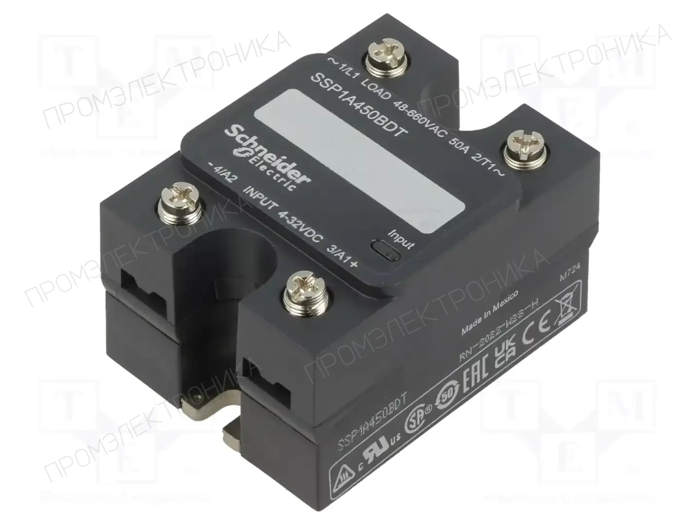 SCHNEIDER ELECTRIC SSP1A450BDT — Реле SSR однофазные