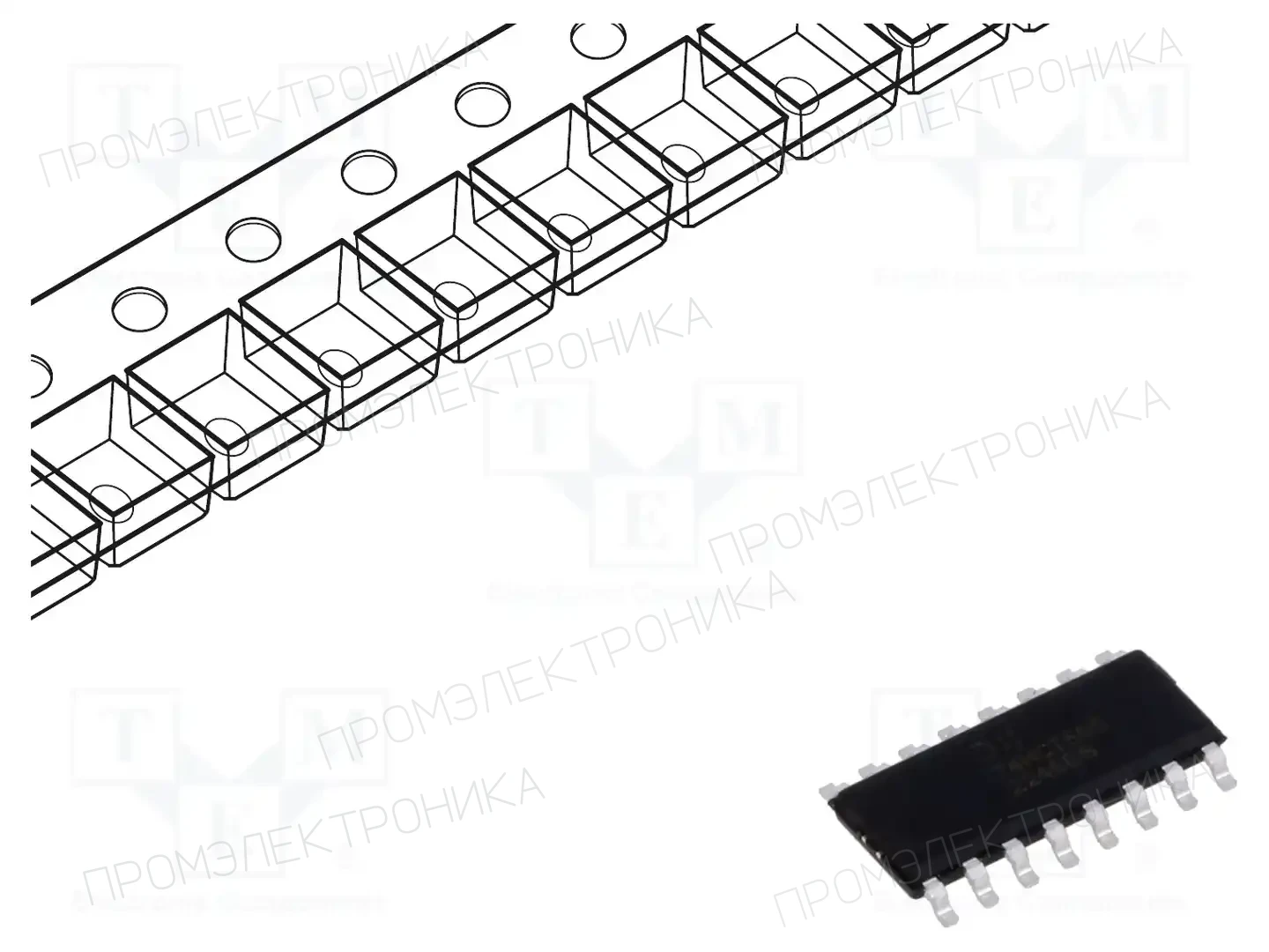 DIODES INCORPORATED 74HCT595S16-13 — Сдвигающие регистры