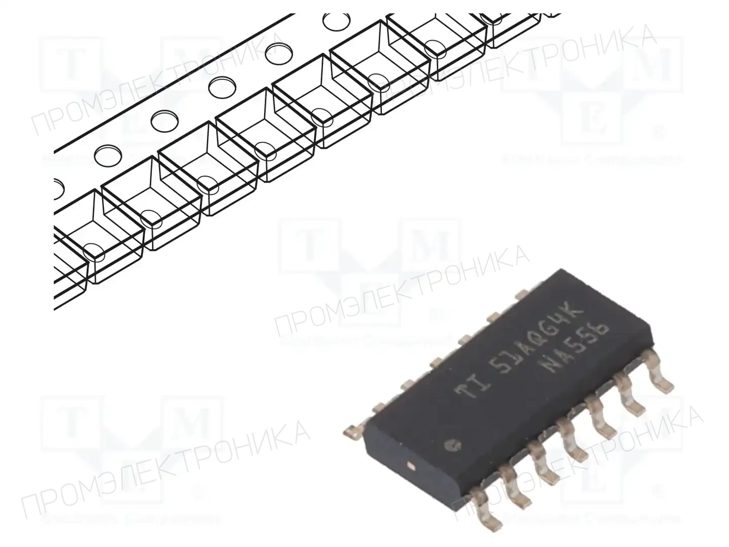 Texas Instruments NA556DR — Микросхемы watchdog и reset