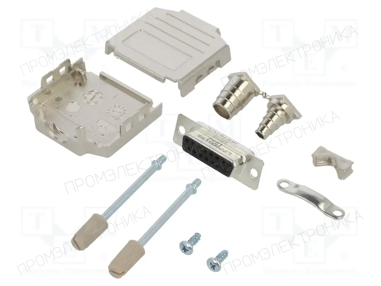 AMPHENOL COMMUNICATIONS SOLUTIONS L17DPPK15-M+L77SDA — Комплектные штекеры D-Sub