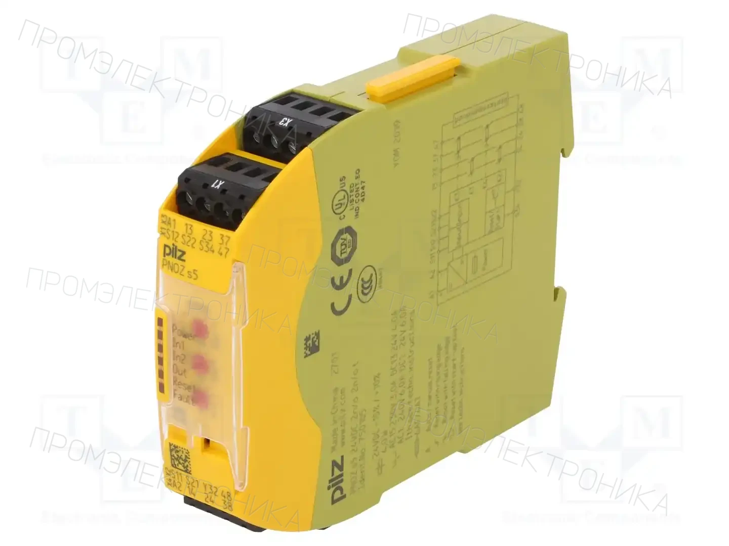 PILZ 750105 — Выключат. безопасности - мод. управления