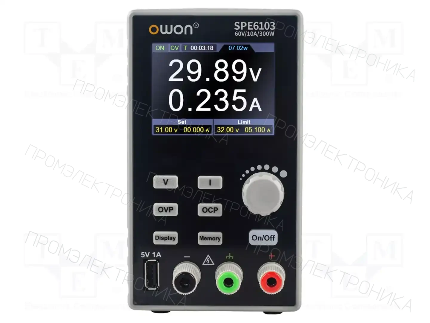 OWON SPE6103 — Блоки питания одноканальные