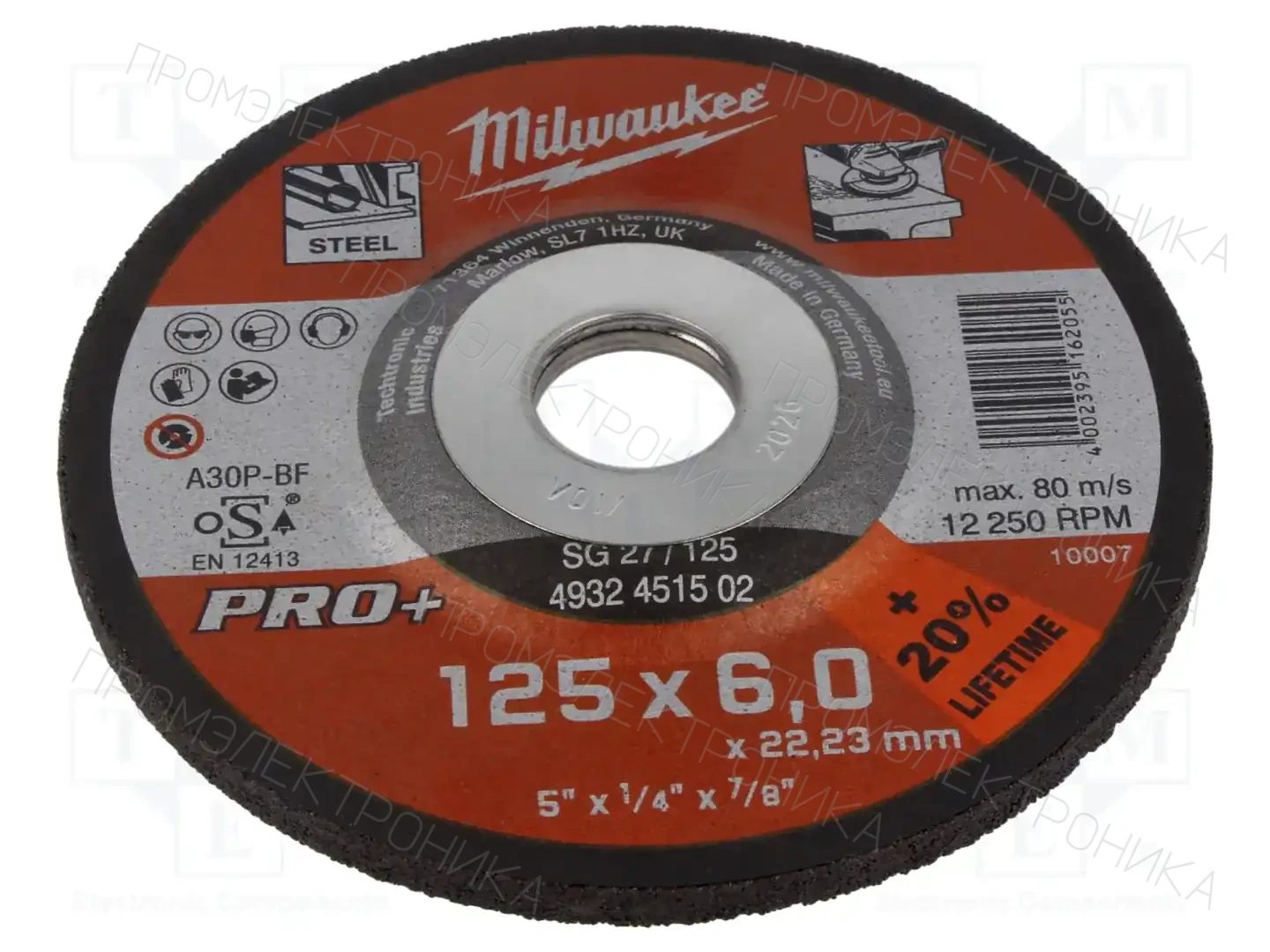 Milwaukee 4932451502 — Диски для резки и шлифовки