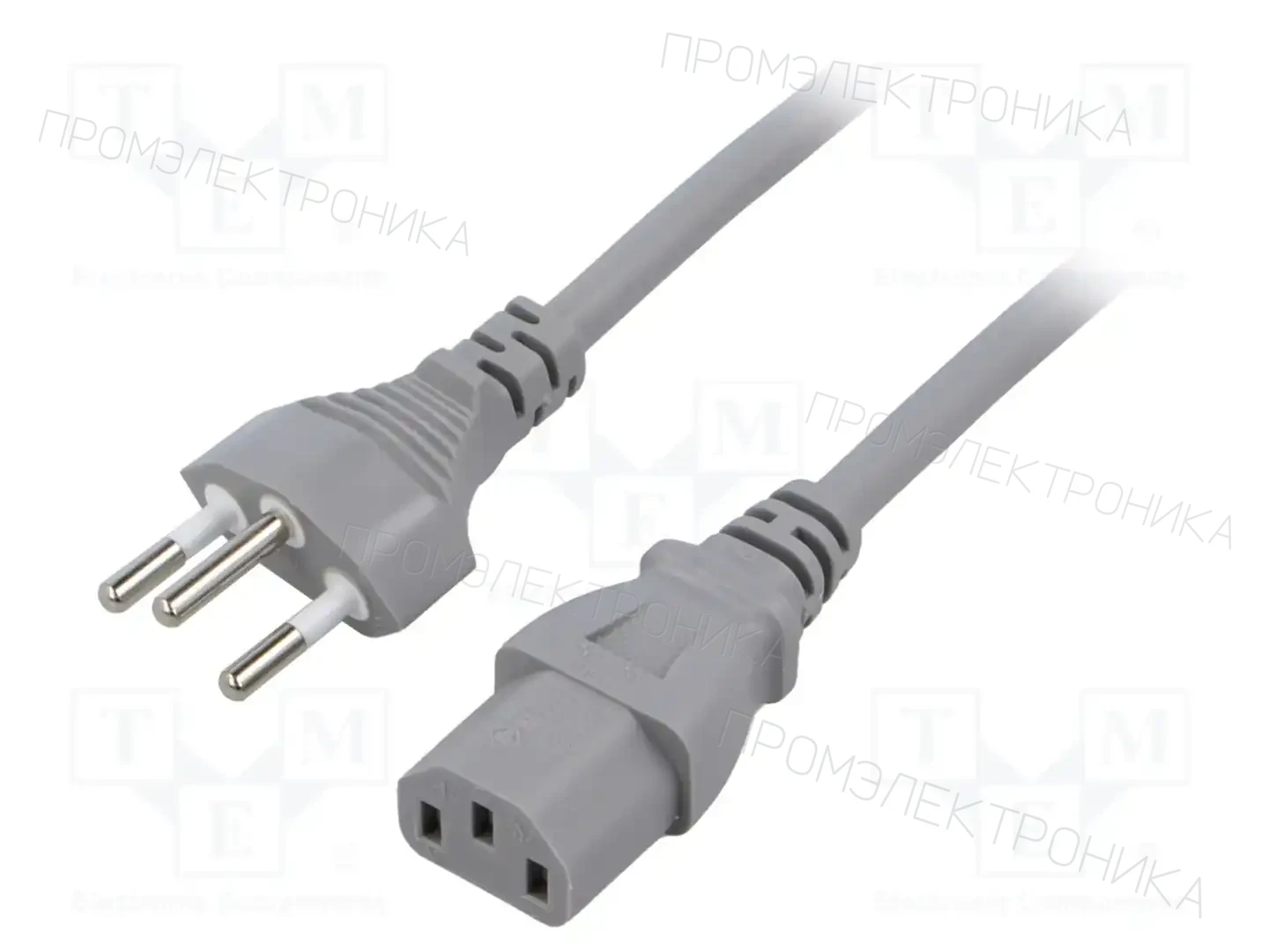 LIAN DUNG LT-313+501 H05VV-F 3X1.0 GRY 1.8M — Кабели питания компьютерные и универс
