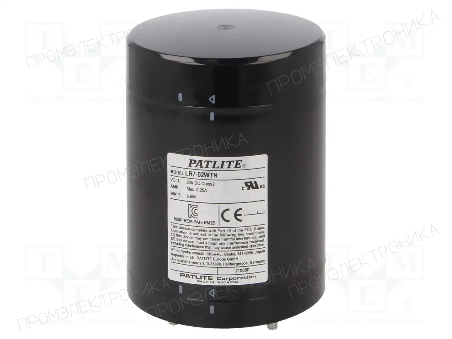 PATLITE LR7-02WTNK — Сигнализационные колонки