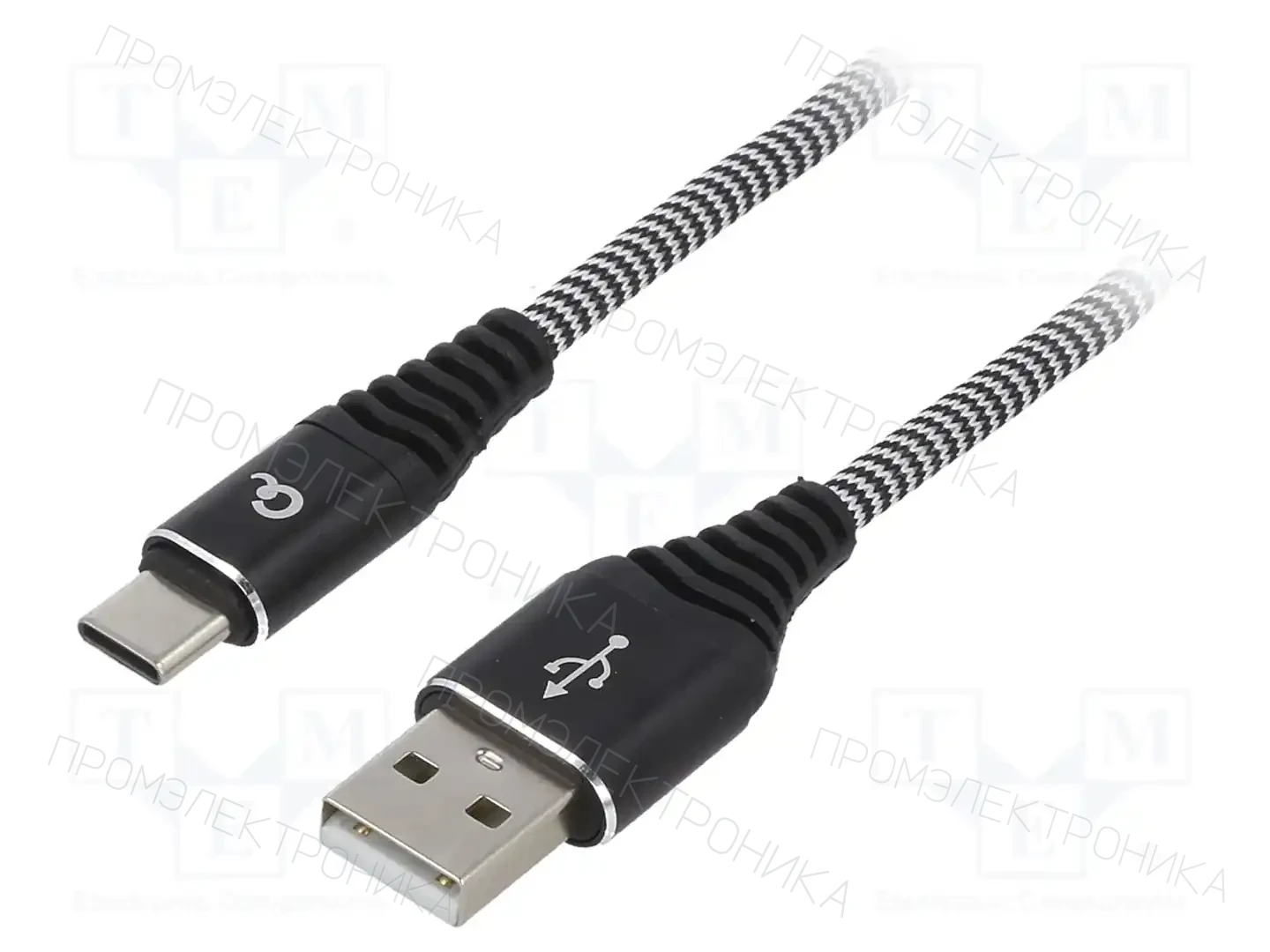 GEMBIRD CC-USB2B-AMCM-2M-BW — Кабели и адаптеры USB