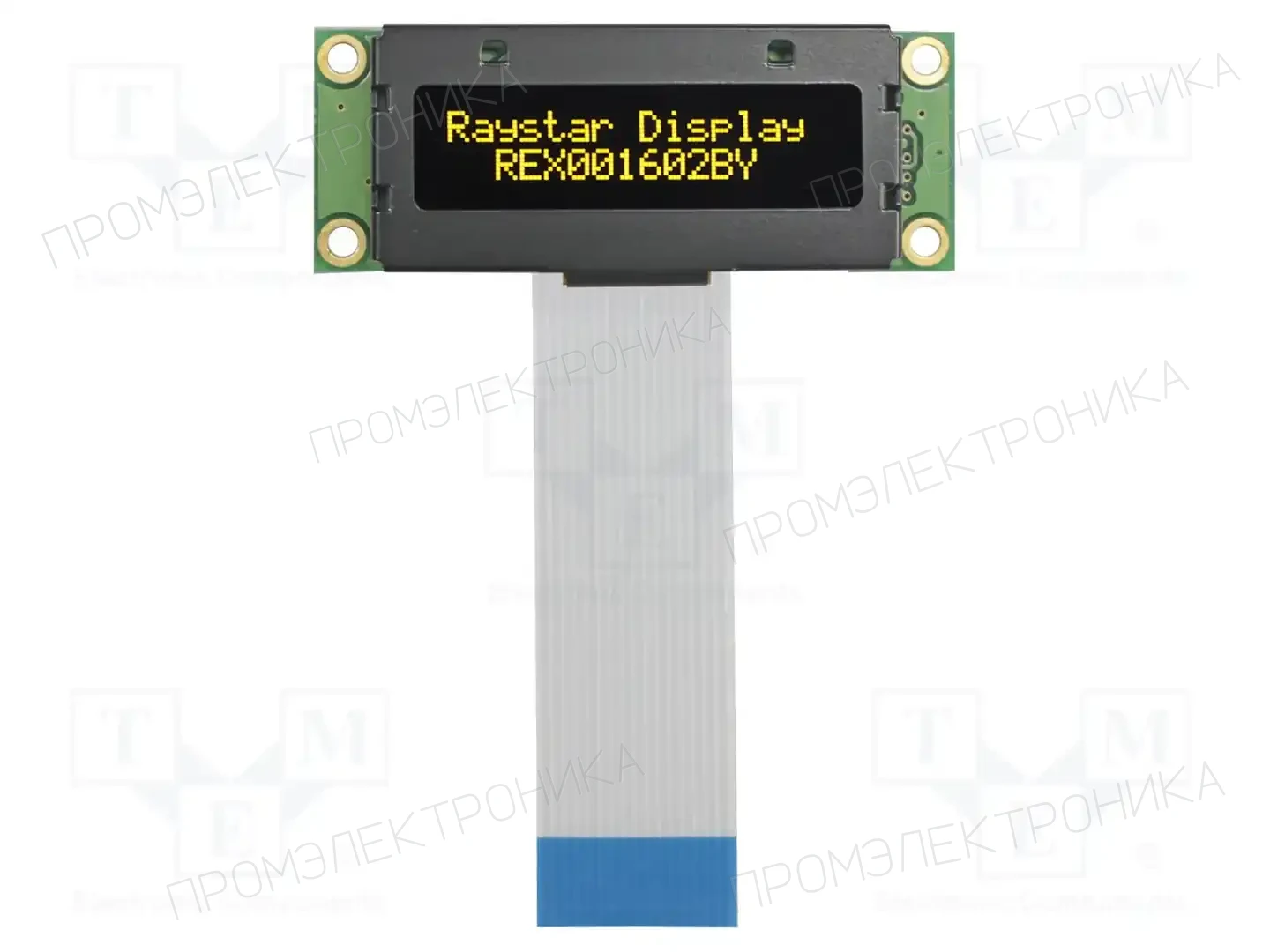 RAYSTAR OPTRONICS REX001602BYPP5N00000 — Дисплеи OLED буквенно-цифровые