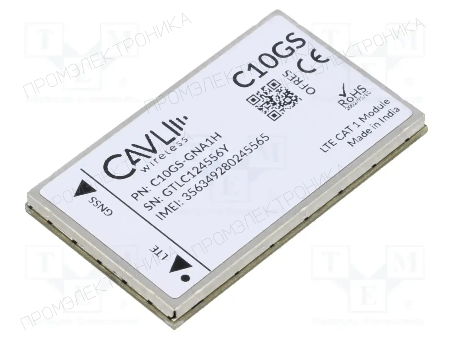 CAVLI WIRELESS INCORPORATED C10GS-GNA1H — Модули M2M (GPRS/LTE/5G)