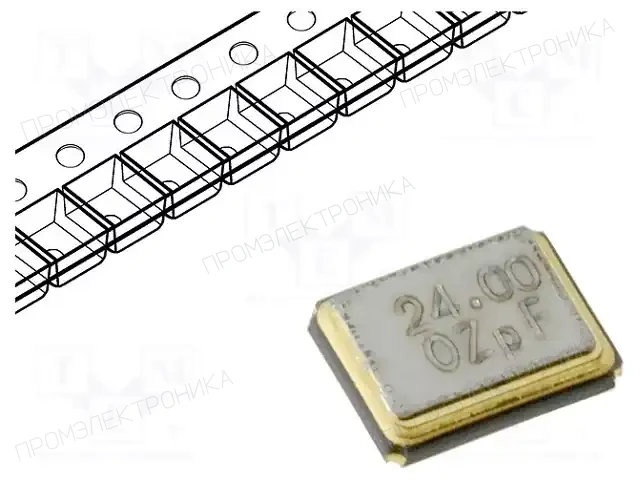 YIC 24.00M-SMDXT324 — Резонаторы и генераторы