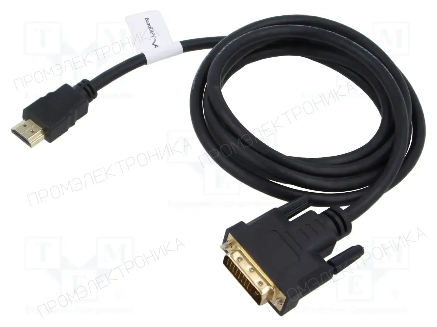 LANBERG CA-HDDV-20CU-0018-BK — Кабели и адаптеры HDMI, DVI, DisplayPort