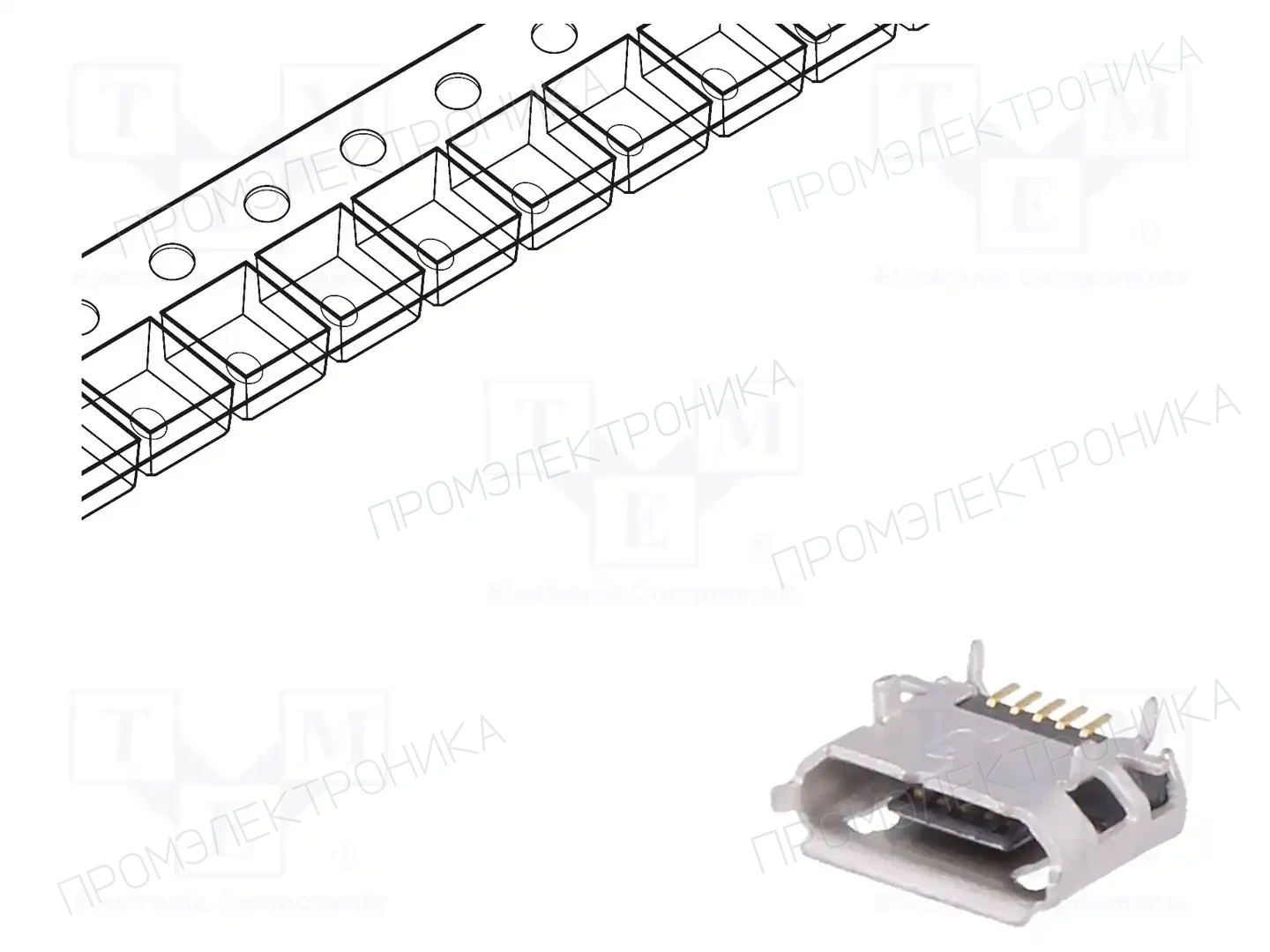 AMPHENOL COMMUNICATIONS SOLUTIONS 10103594-0001LF — Разъeмы USB и IEEE1394