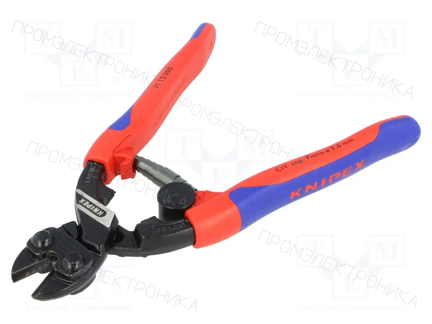 KNIPEX 71 12 200 — Клещи-кусачки для резки
