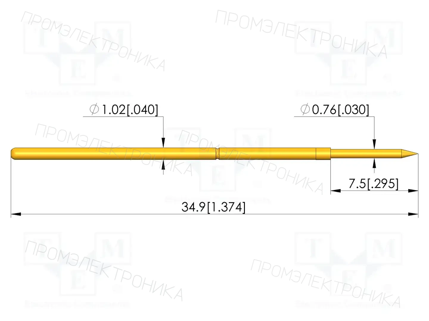 INGUN GKS-181 351 080 A 0800 — Измерительные щупы