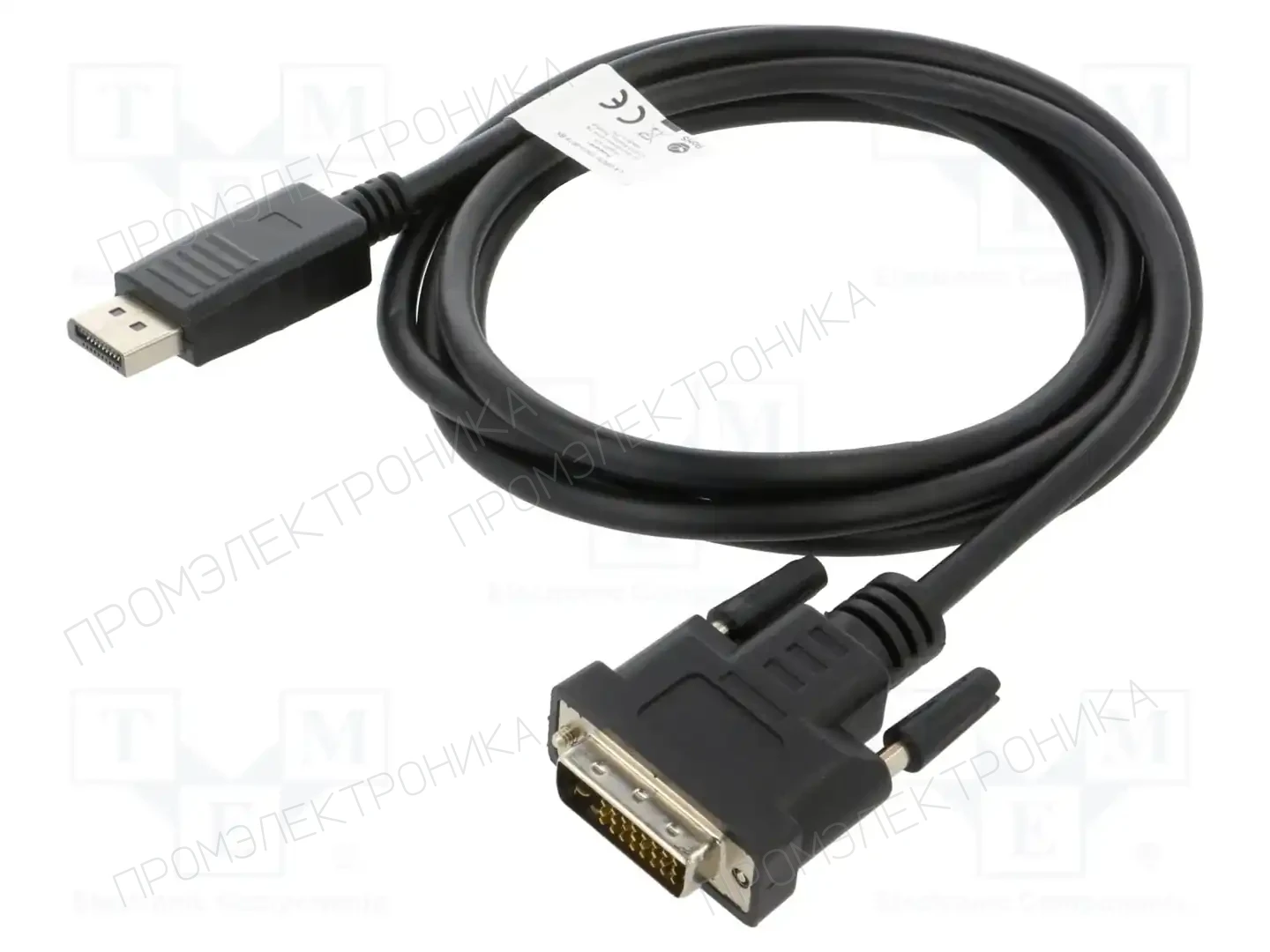 LANBERG CA-DPDV-10CU-0018-BK — Кабели и адаптеры HDMI, DVI, DisplayPort