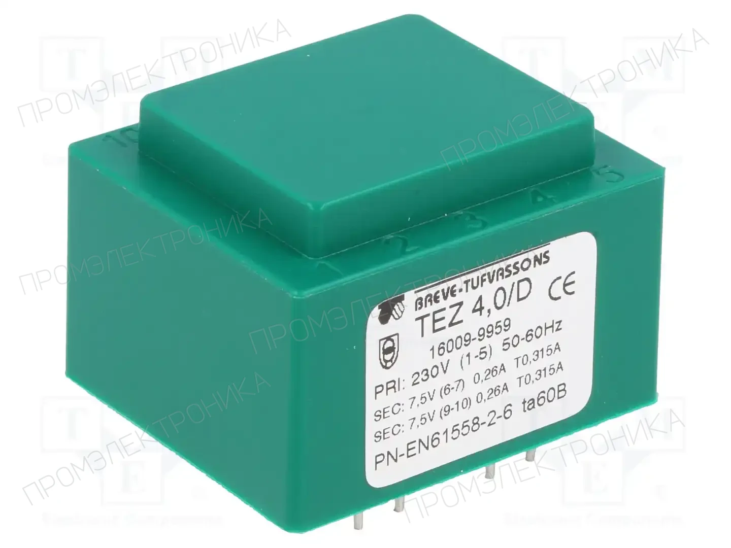 BREVE TUFVASSONS 16009-9959 — Трансформаторы PCB