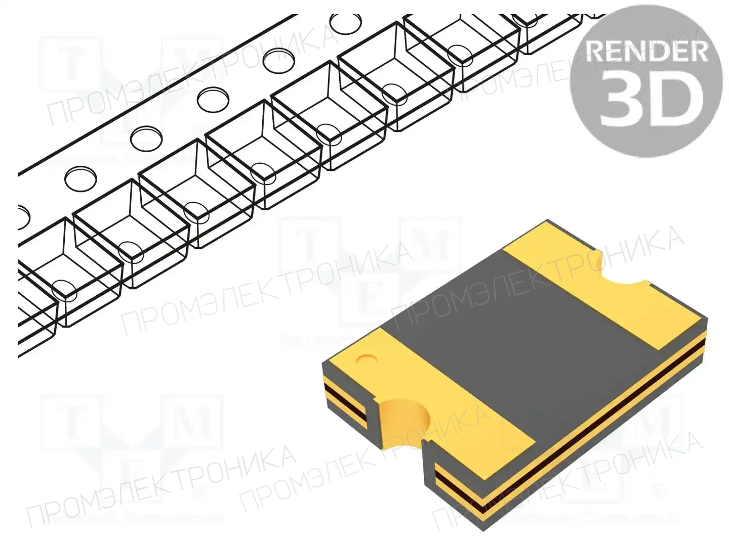 BOURNS MF-MSMF030-2 — Предохранители полимерные SMD