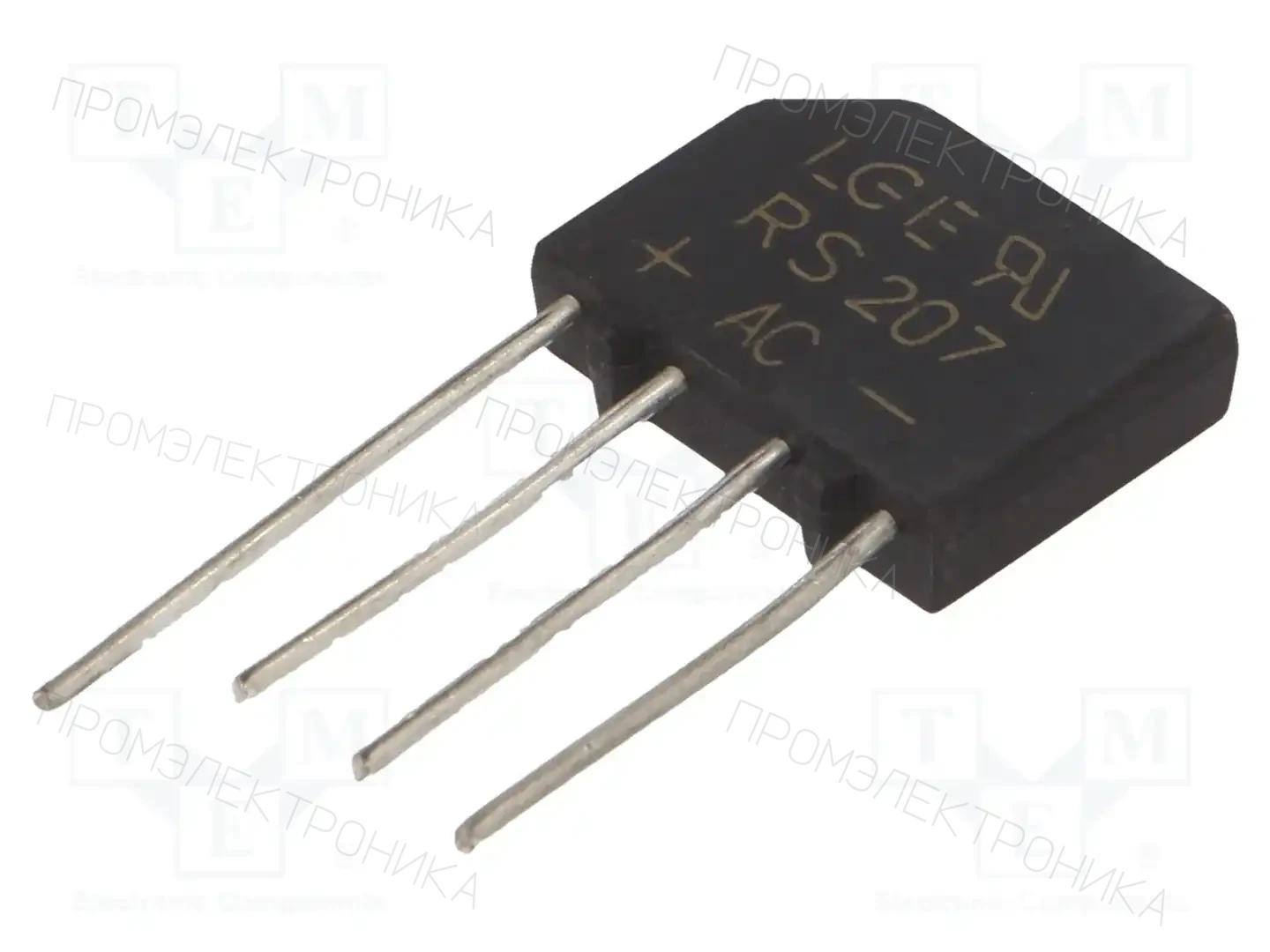LUGUANG ELECTRONIC RS207 — Однофазные мосты диодные плоские