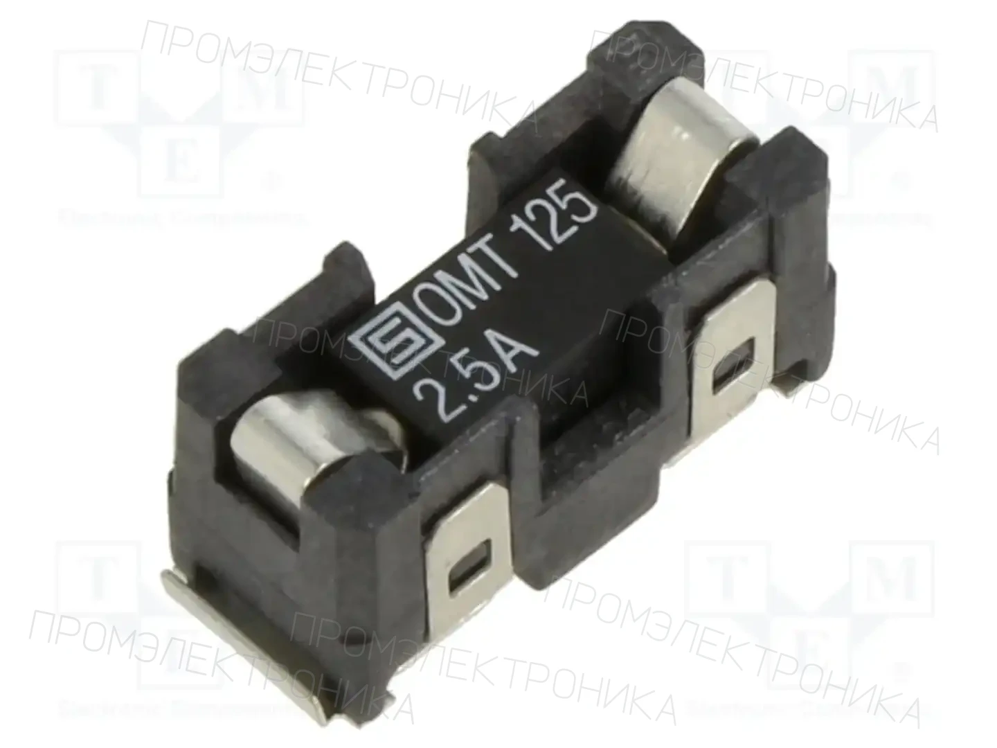 SCHURTER 3404.2327.11 — Предохранители SMD с подставкой медлен