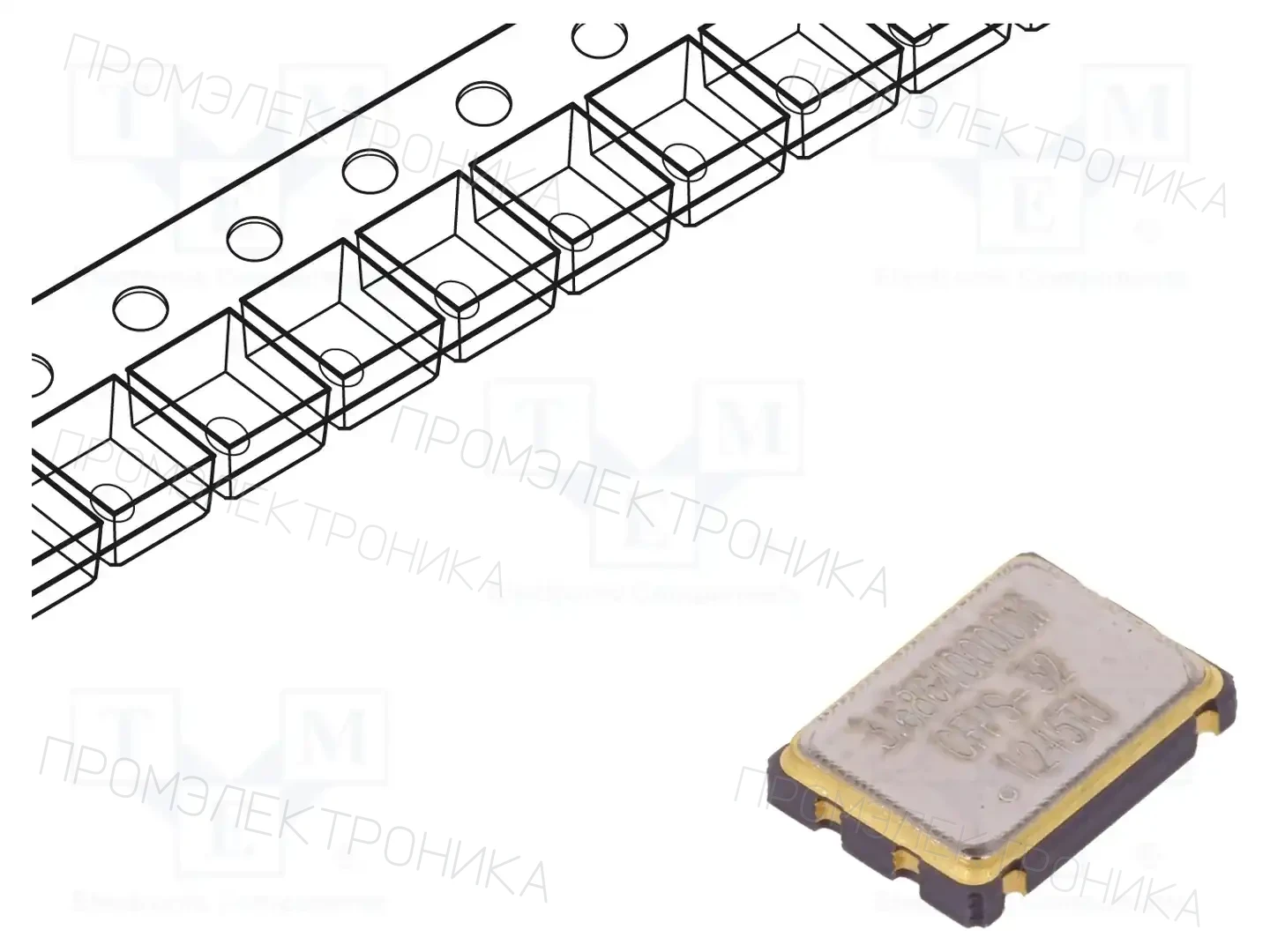 IQD FREQUENCY PRODUCTS LFSPXO025921BULK — Резонаторы и генераторы