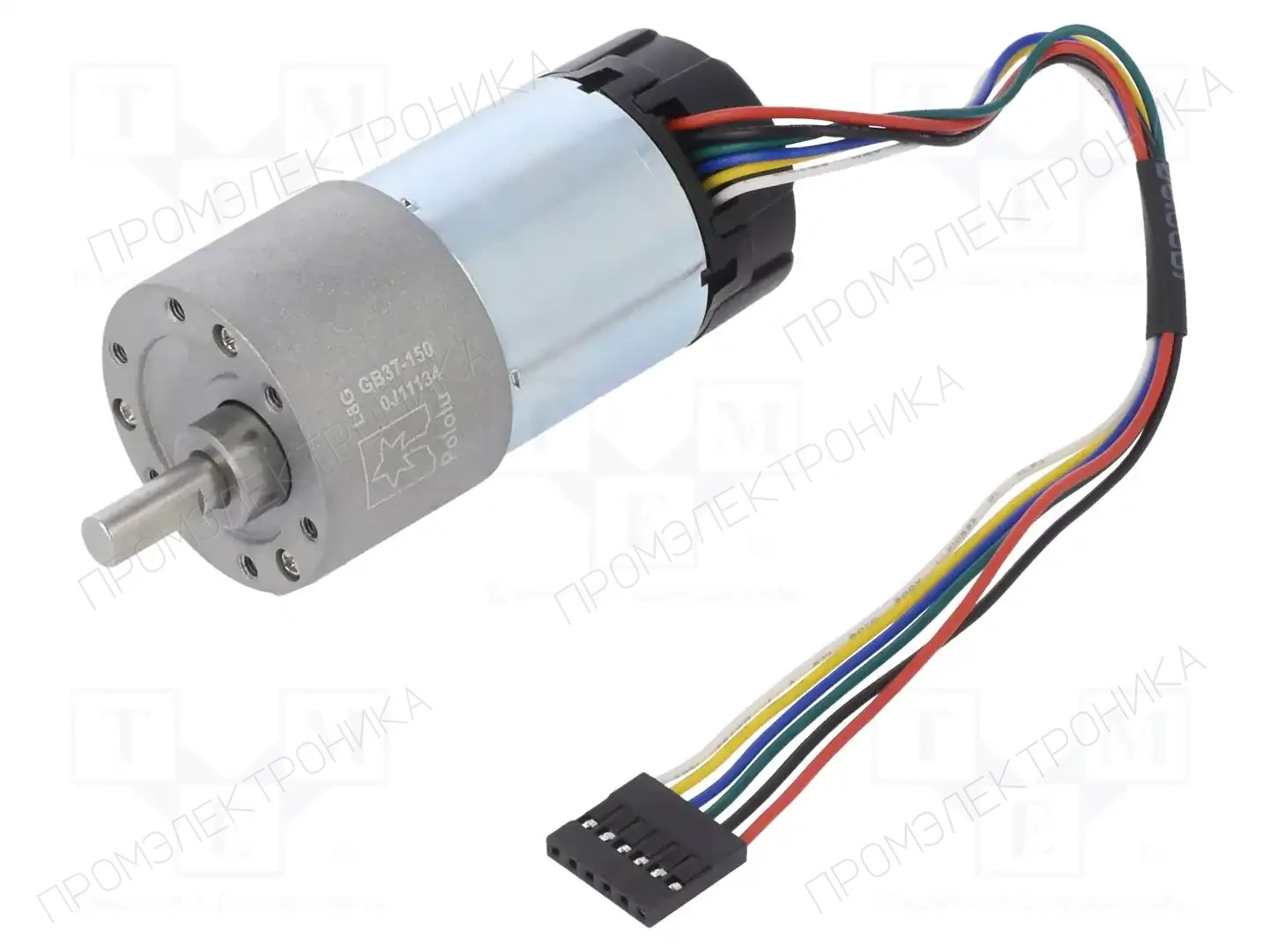 POLOLU 150:1 METAL GEARMOTOR 37DX73L 24V 64 CPR — Двигатели DC