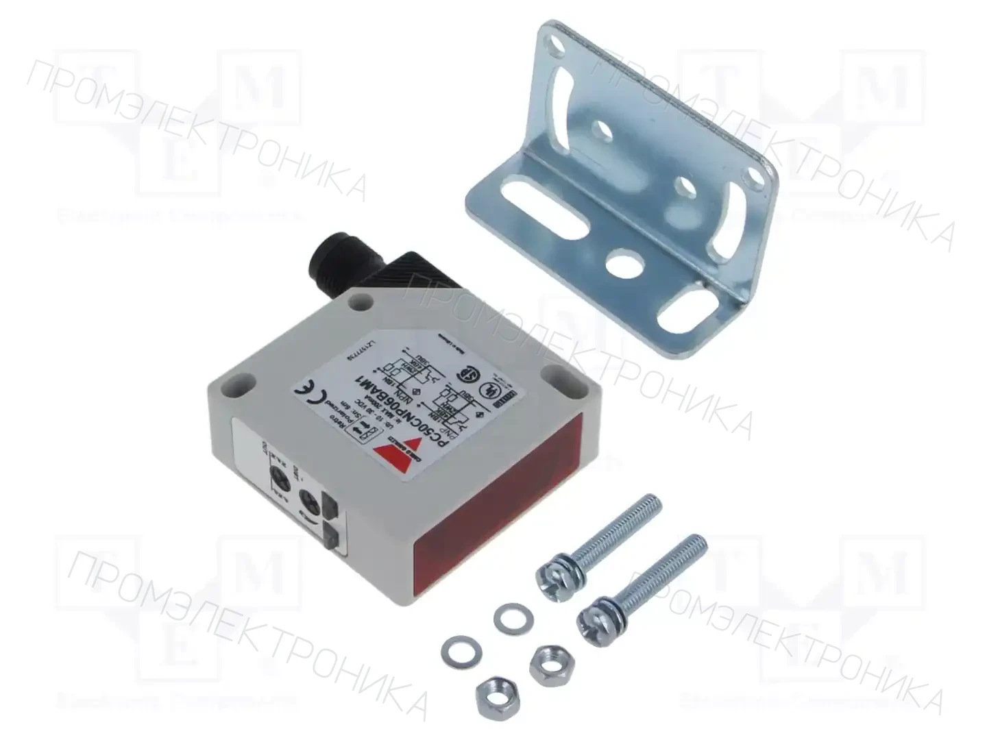 CARLO GAVAZZI PC50CNP06BAM1 — Стандартные фотоэлектрические датчики