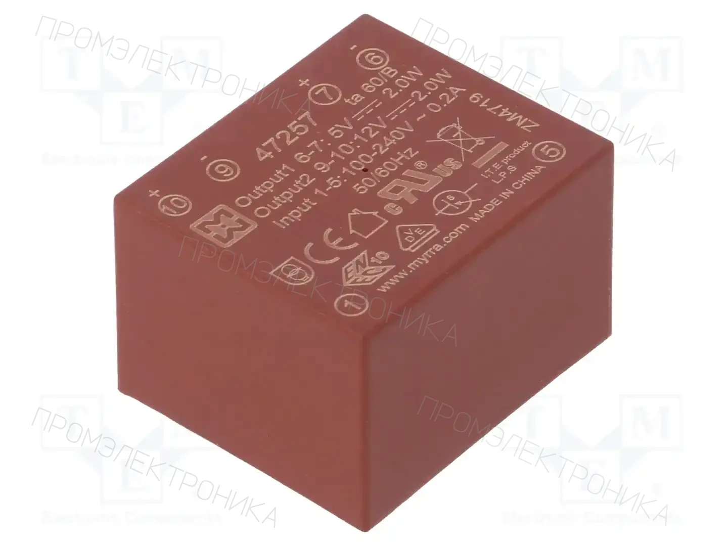 MYRRA 47257 — Преобразователи AC/DC для PCB