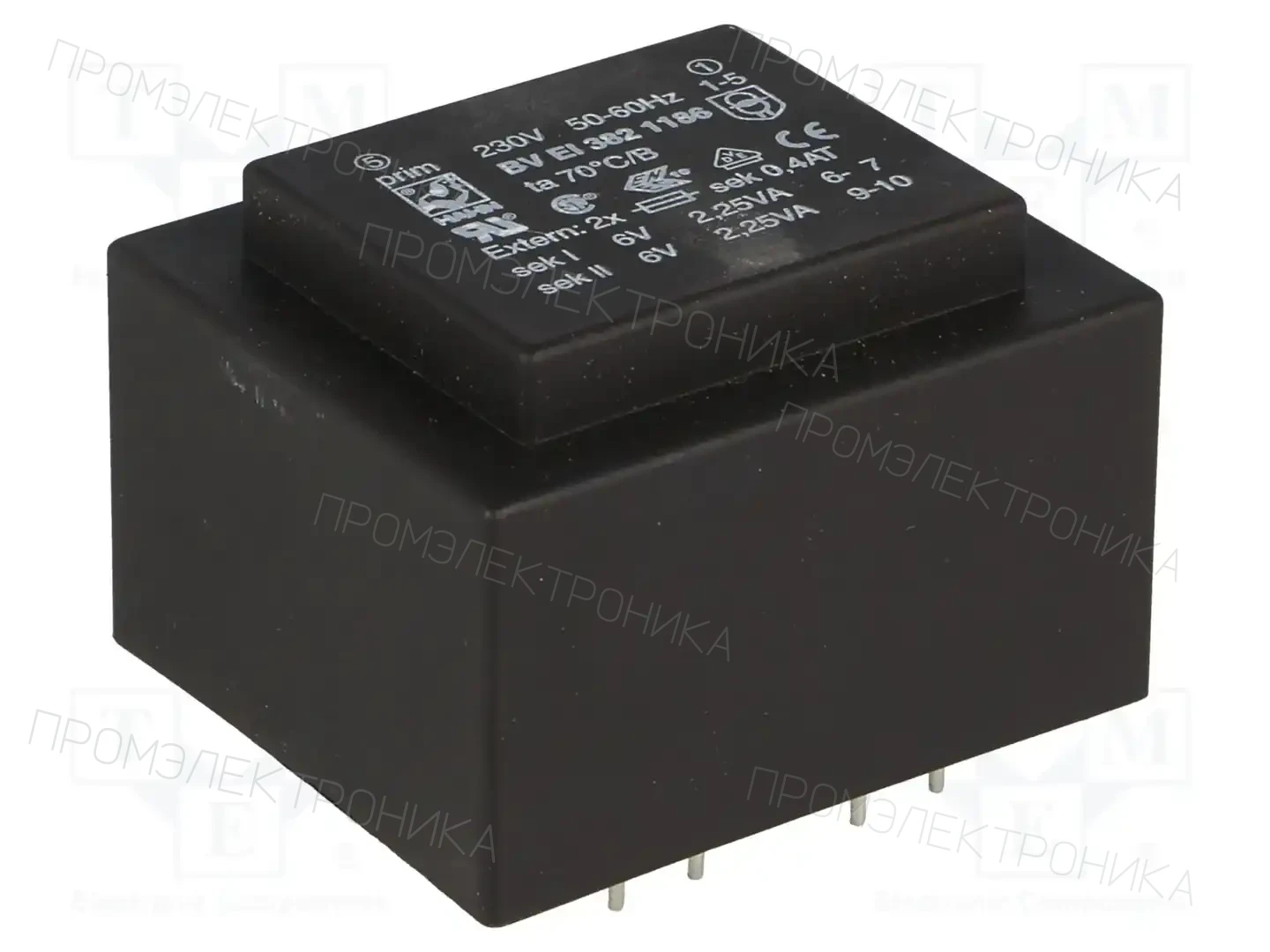 HAHN BV EI 382 1186 — Трансформаторы PCB