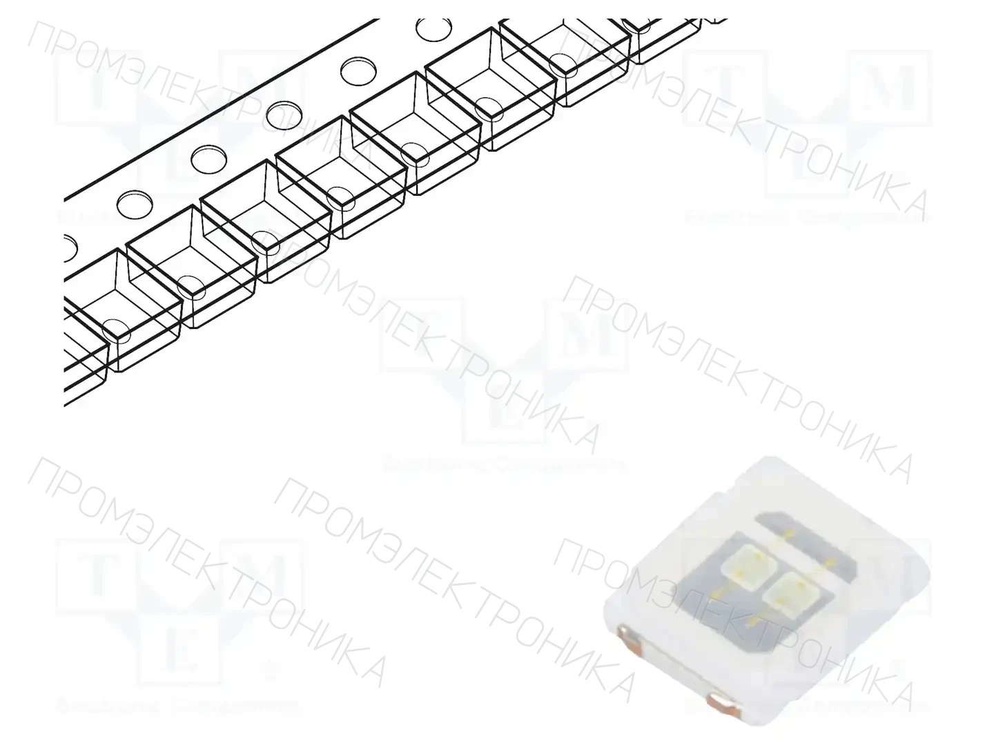 REFOND RF-GNRI35TS-DK-2T — Светодиоды SMD цветные