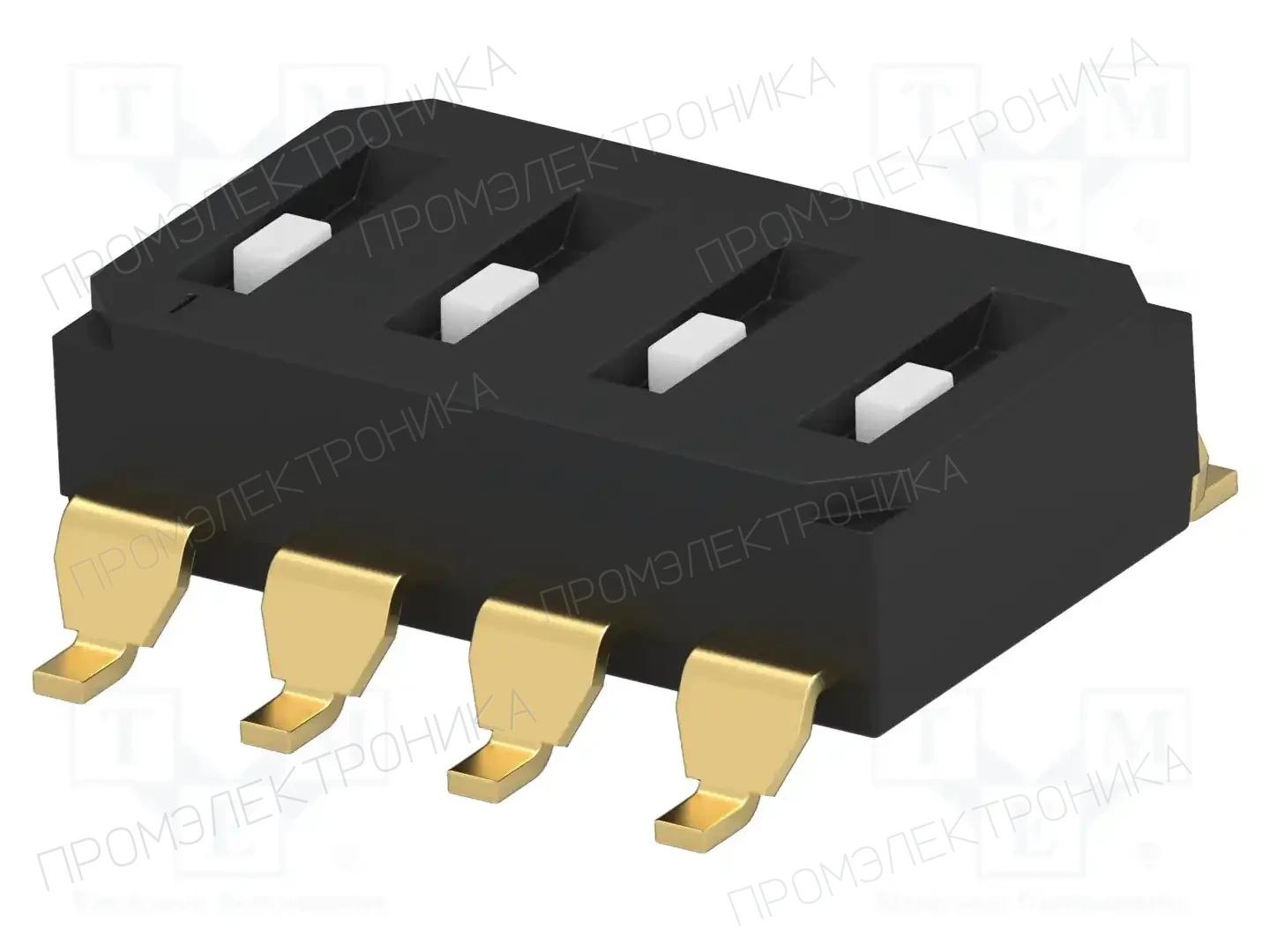 TE Connectivity EDS04SGRNTU04Q — Переключатели типа Dip-Switch