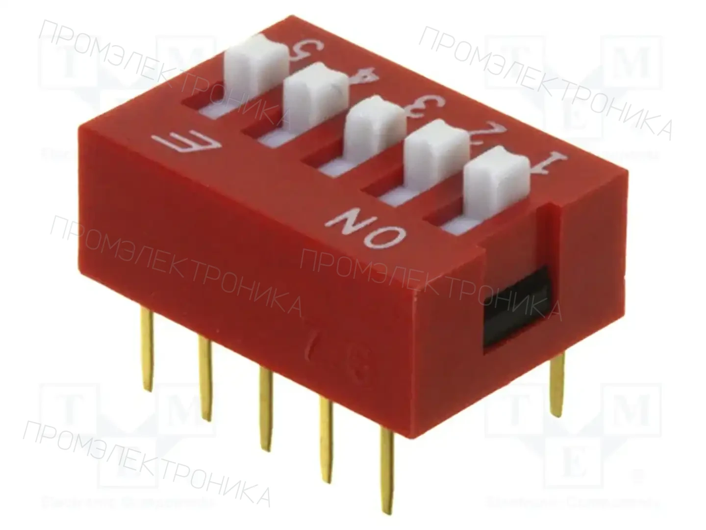 E-SWITCH KAS1105E — Переключатели типа Dip-Switch