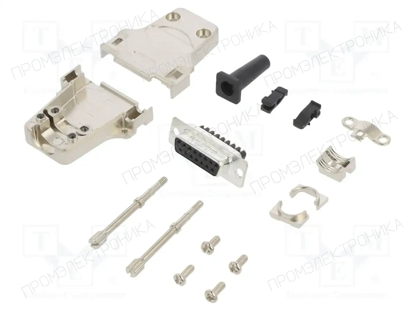 AMPHENOL COMMUNICATIONS SOLUTIONS L17DTZF15-LJS-RG+L77DA15SST — Комплектные штекеры D-Sub