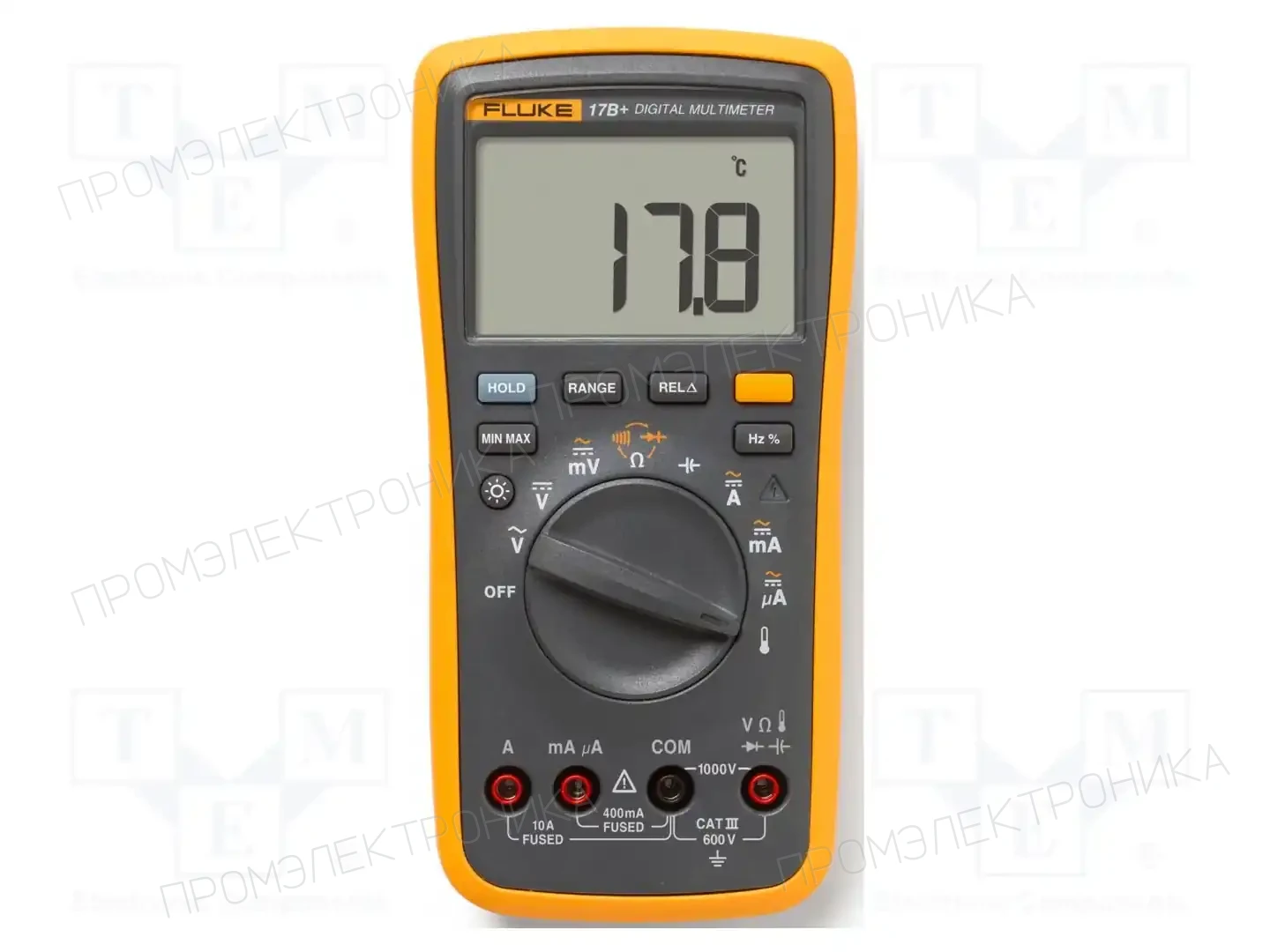 FLUKE FLUKE-17B+/EUR — Мультиметры цифровые переносные -17B+/EUR