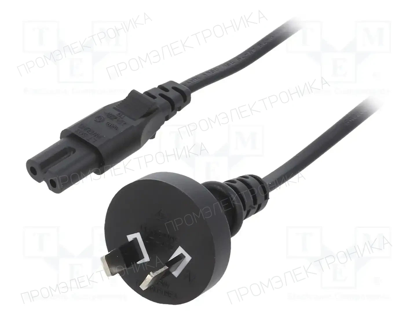 LIAN DUNG LT-422+503 H05VV-F 3X0.75 BLK 3M — Кабели питания компьютерные и универс