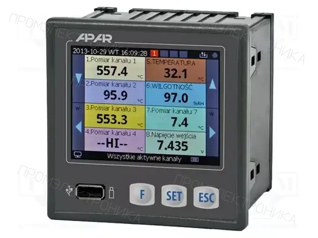 APAR AR207/16A/S1/P/P/P/P/IP30 — Регистраторы