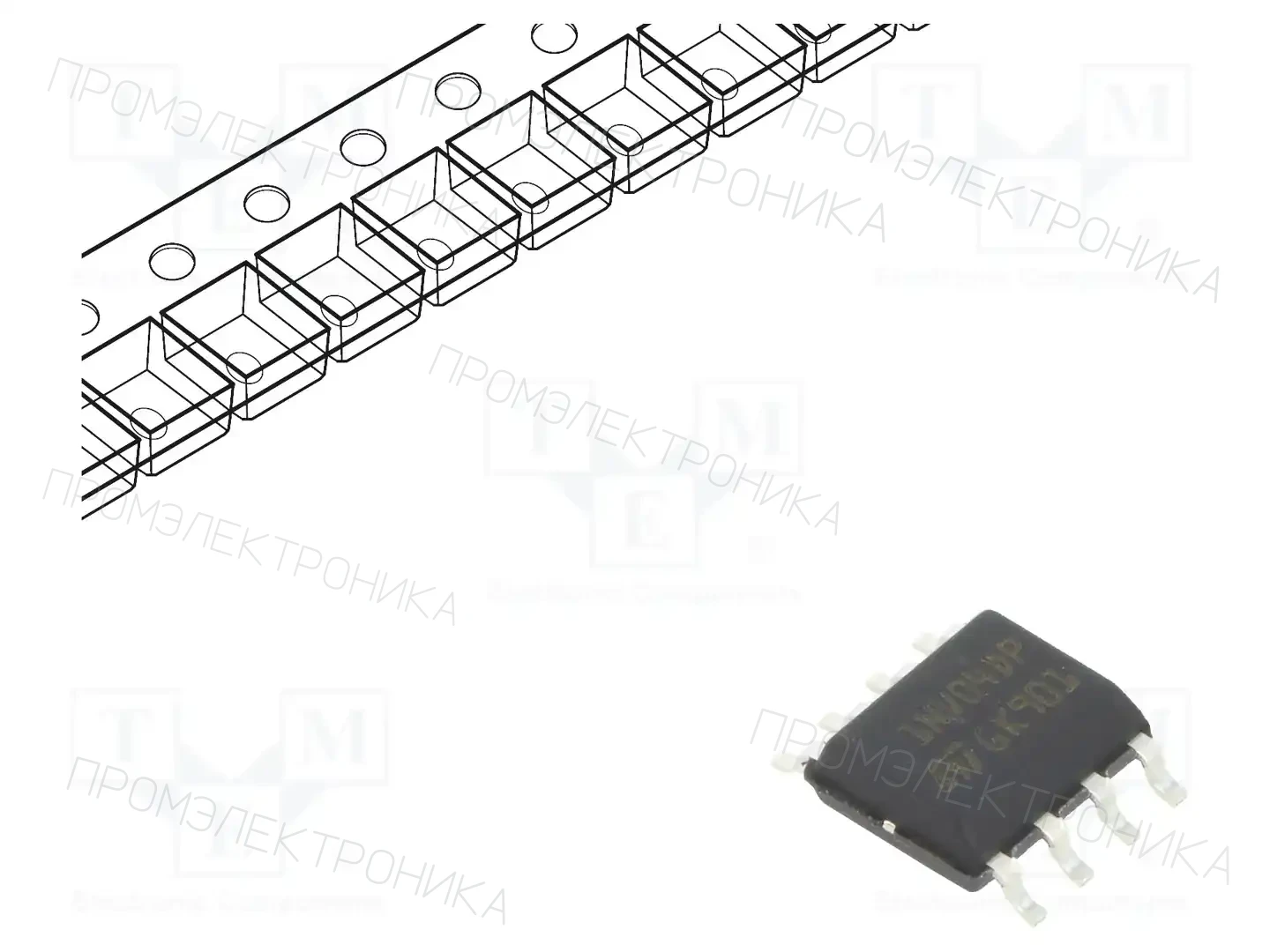 STMicroelectronics VNS1NV04DPTR-E — Выключатели - микросхемы