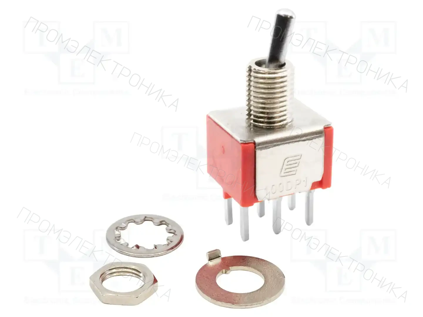 E-SWITCH 100DP1T2B3M2QEH — Переключатели рычажные