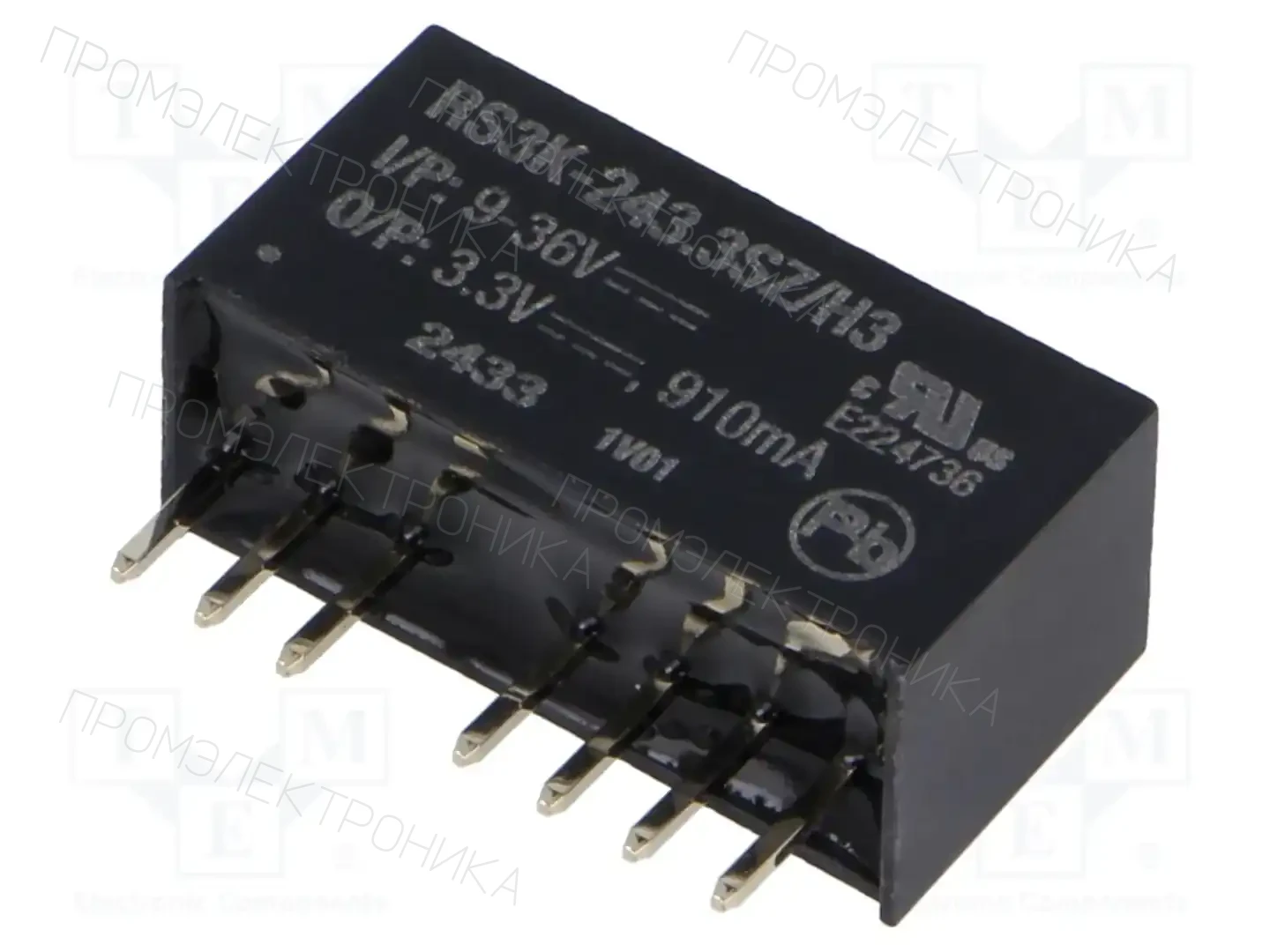 RECOM RS3K-243.3SZ/H3 — Преобразователи DC/DC