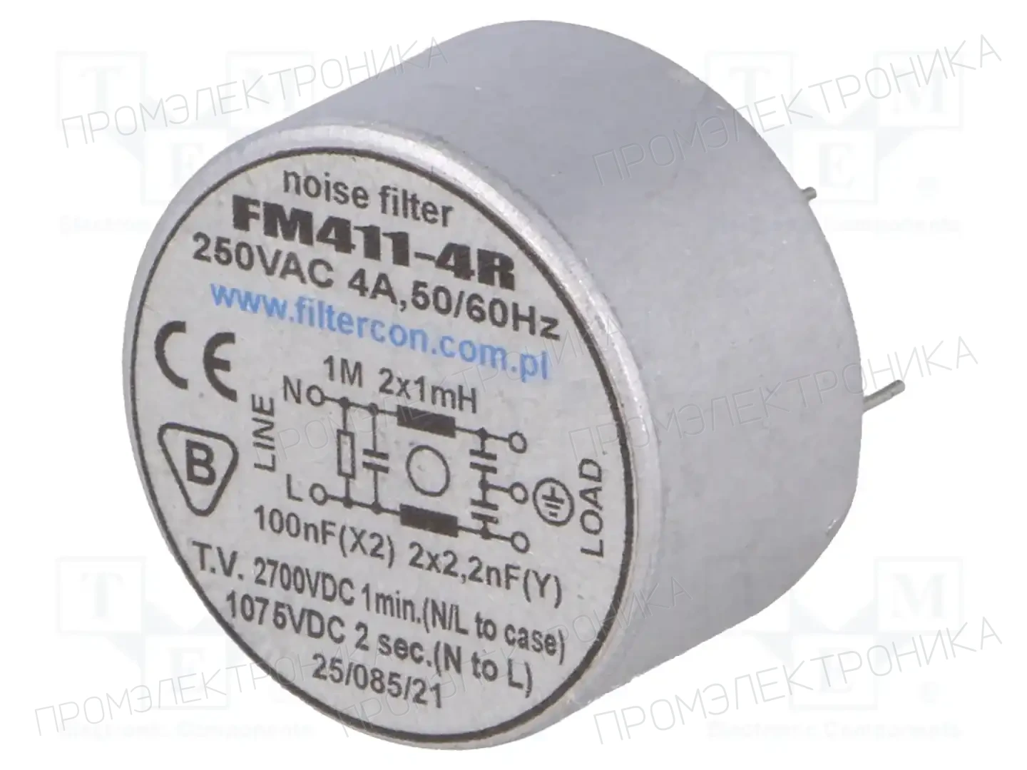 FILTERCON FM411-4R — Противопомеховые фильтры THT