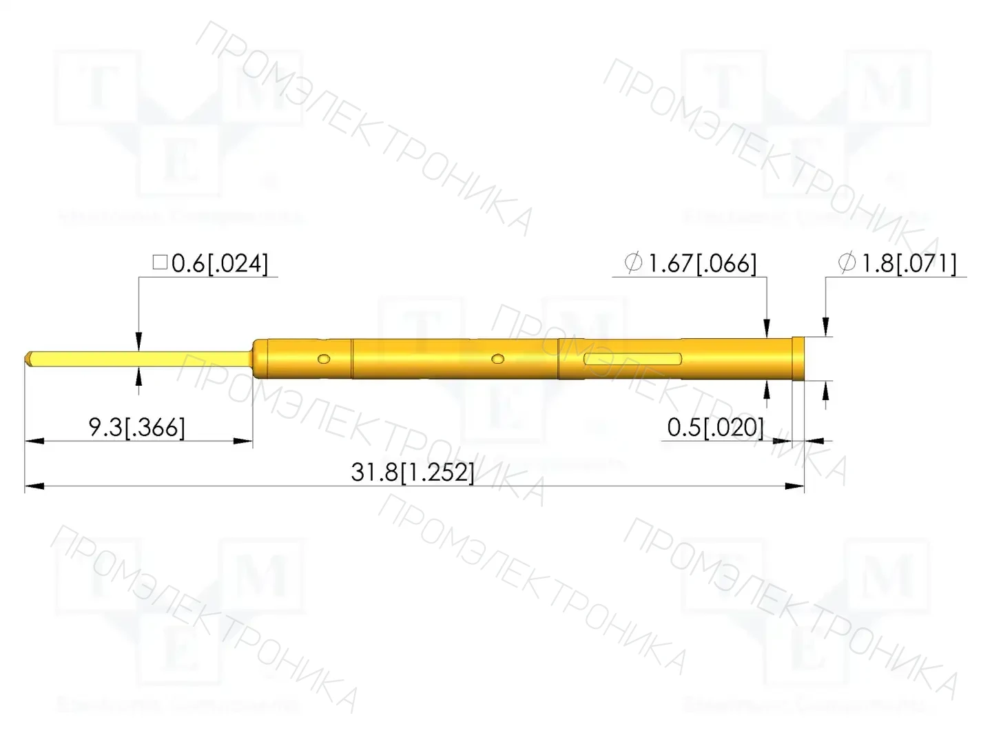 INGUN KS-72547 — Гнёзда для измерительных щупов