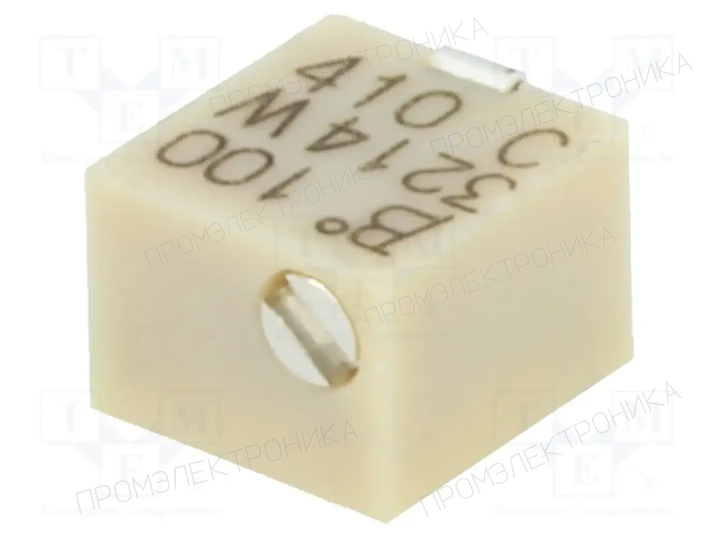 BOURNS 3214W-1-100E — Потенциометры SMD многооборотные