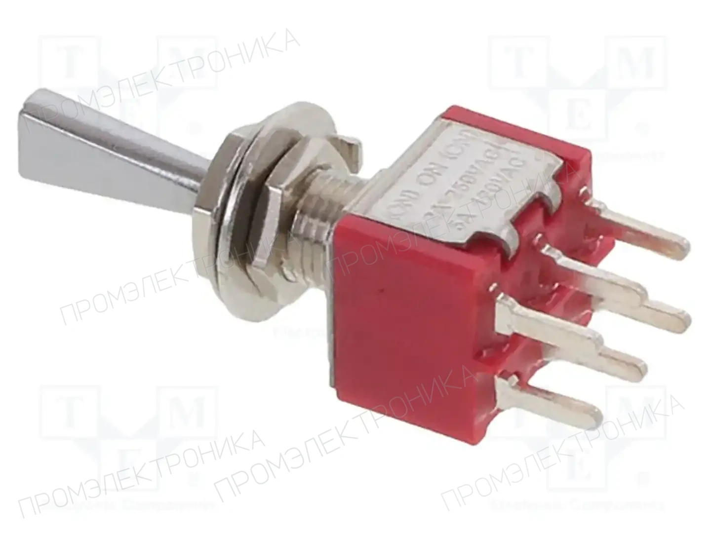 E-SWITCH 100DP8T6B11M2QEH — Переключатели рычажные